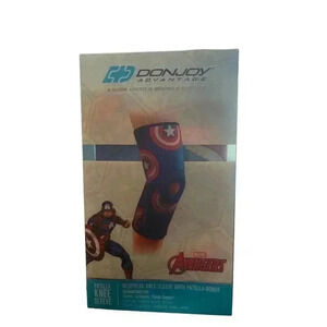 DonJoy Neoprene Knee Sleeve With Patella Donut Youth Avengers